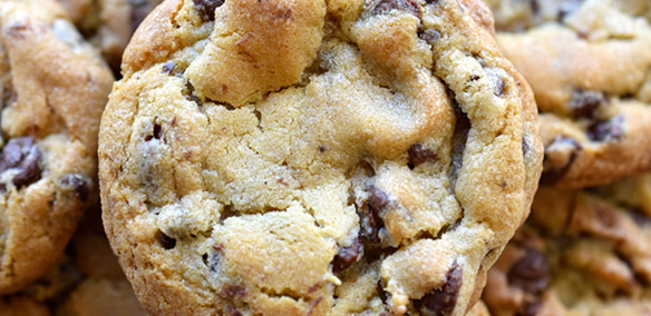 Soft and chewy chocolate chip cookies for desserts for a crowd of 100 catering