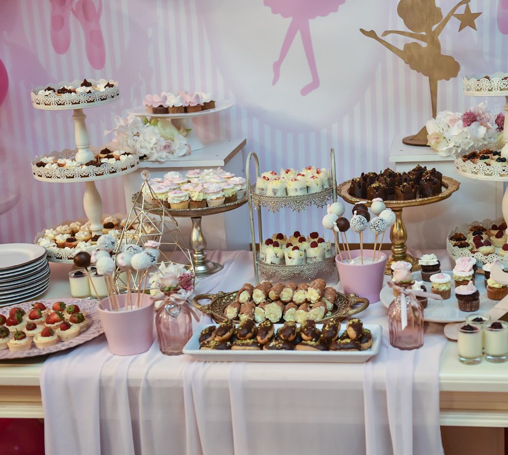 Sweet treats for catering for 100 baby shower